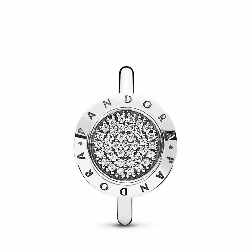 Pandora Signature Pavé Stackable Ring Silver Egypt GS8263149